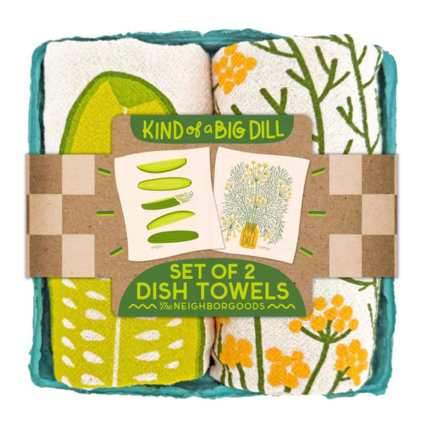 Big Dill Tea Towel Set of 2