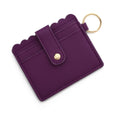 Multi-Card Wallet with Keychain and Coin Pocket