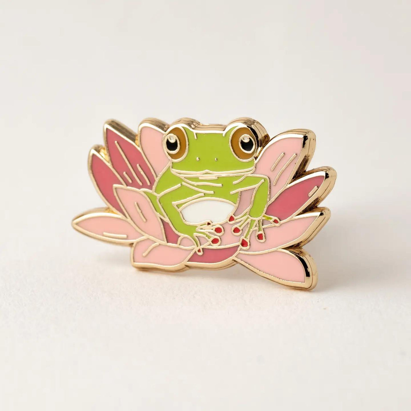 Frog and Lily Pad Pin