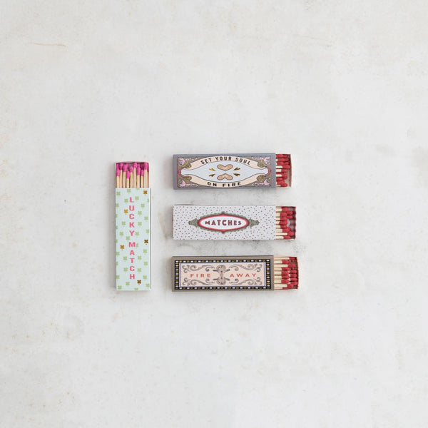 Matchbox Safety Matches (4 designs to choose from!)