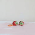 Hand-Painted Strawberry Shaped Salt and Pepper Shakers