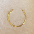 18k Gold Filled 4mm Herringbone Bracelet