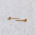 Gold Filled 3mm Ball Stud Earrings