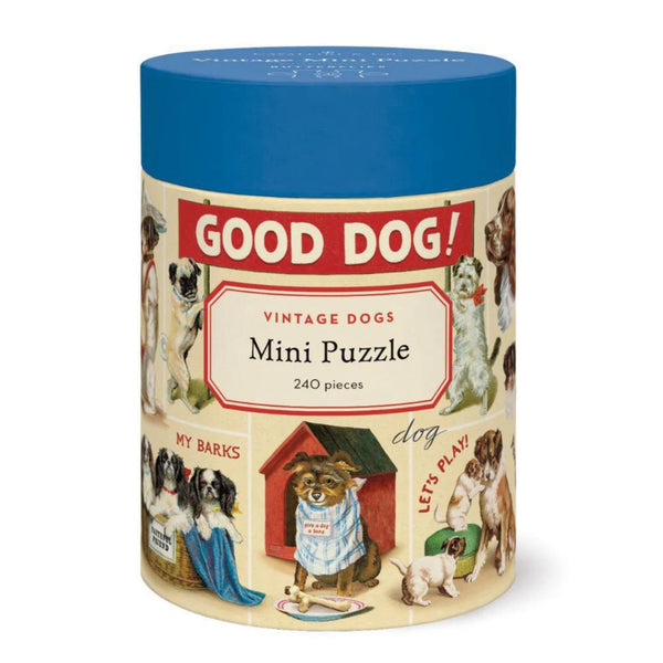 Vintage Dogs 240 Piece Mini Puzzle