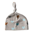 Cotton Blend Knotted Baby Hat, 0-9 Months