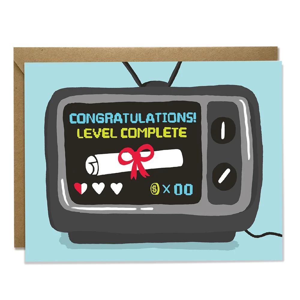 Video Game Funny Graduation Card
