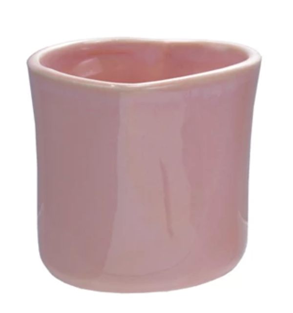 Stoneware Heart Mug, 4 Colors