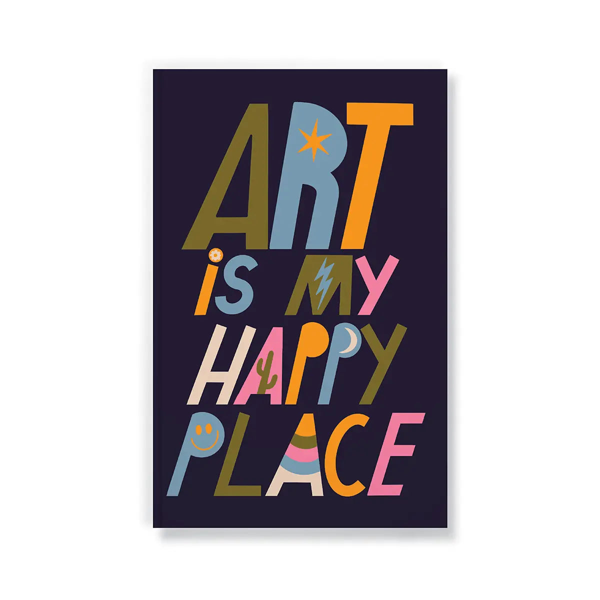 Happy Place Sketchbook (Spiral or Layflat)