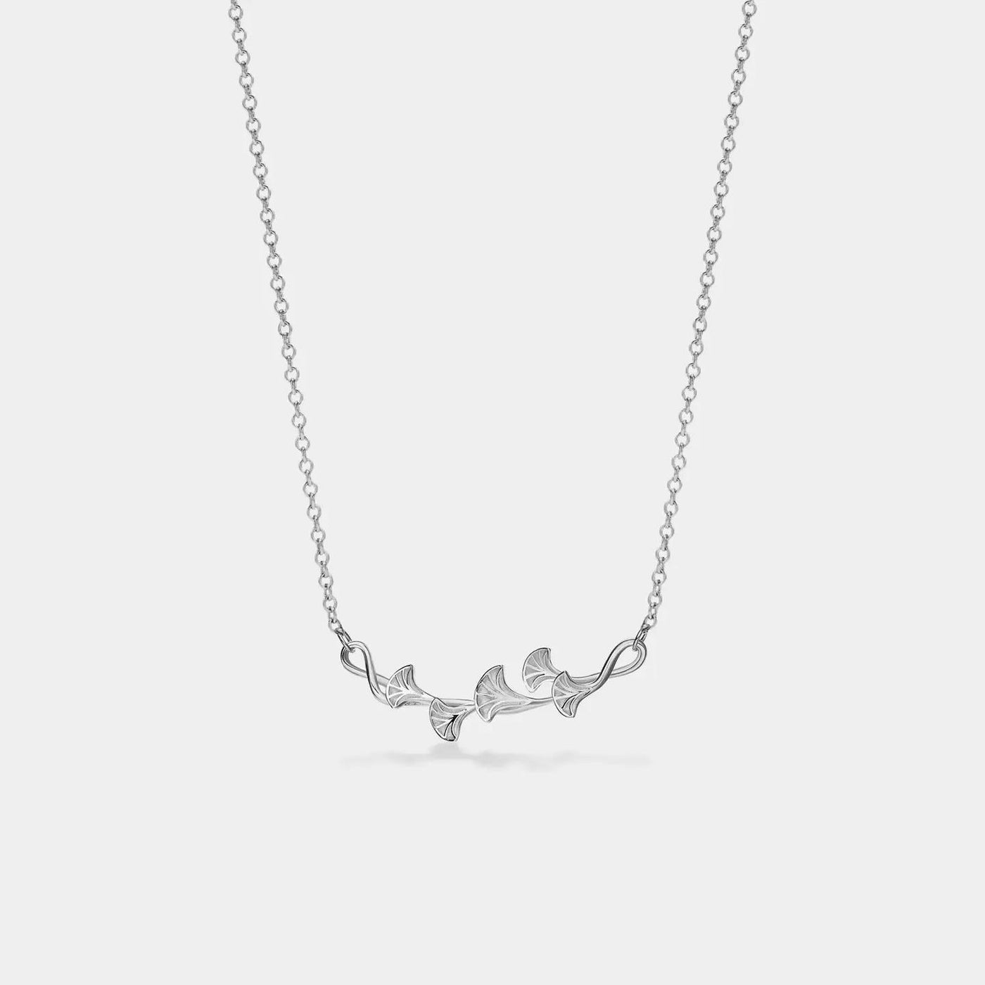 Ginkgo Leaf Necklace