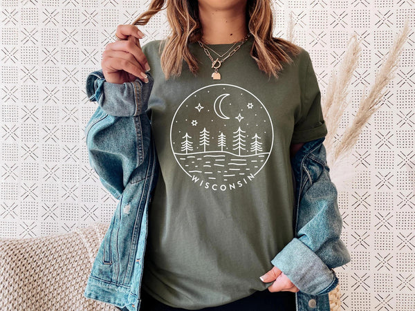 Wisconsin Night Scene T-Shirt