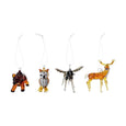 Glass Forest Animal Ornament