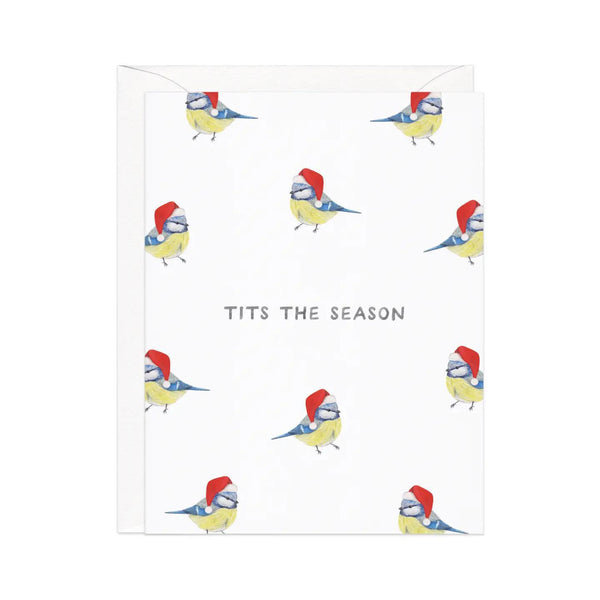 Tits the Season Holiday Card