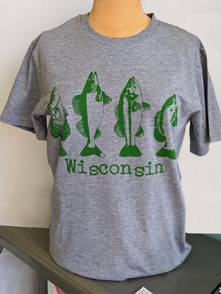 Wisconsin Fishing T-Shirt