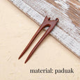 Natural Wooden Cat Hair Stick