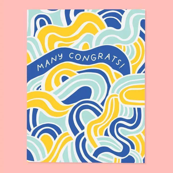 Many Congrats Card