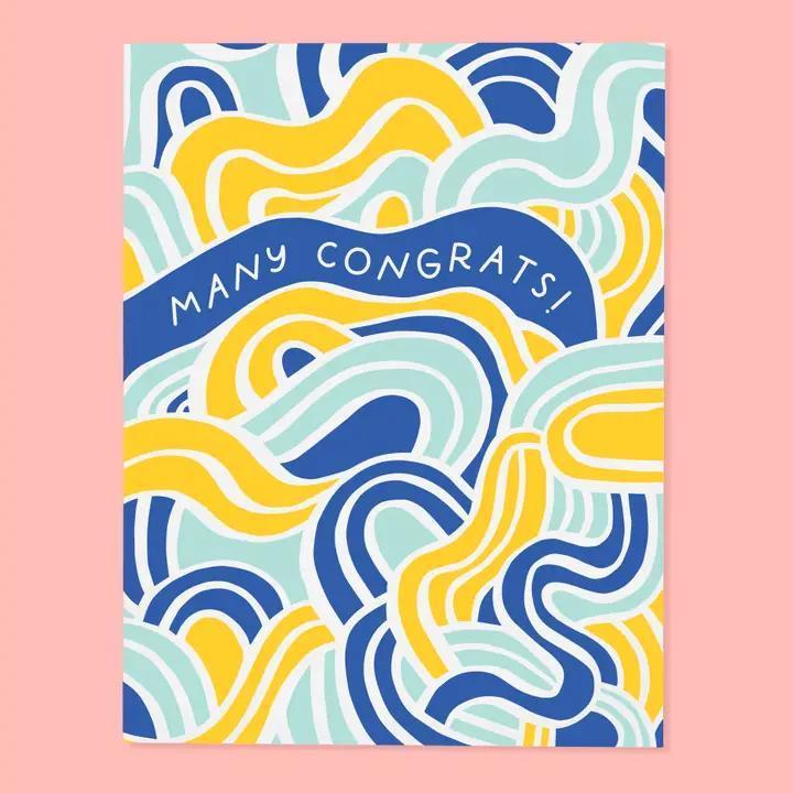 Many Congrats Card
