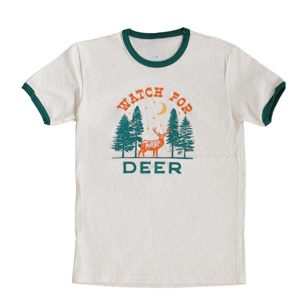 Watch for Deer Adult T-Shirt