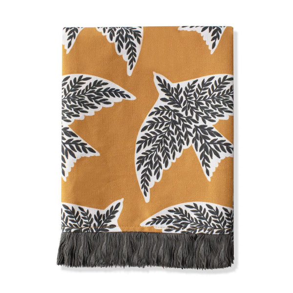 Leafy Bird Tea Towel