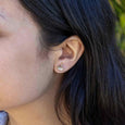 Ginkgo Stud Earrings