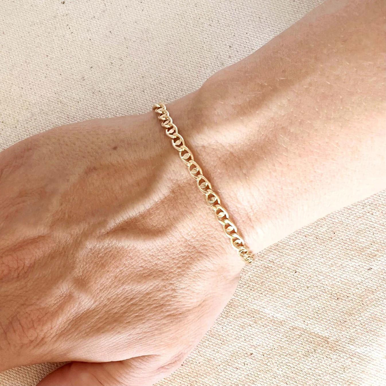 Mariner 18k Gold Filled Bracelet