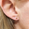 Gold Filled 3mm Ball Stud Earrings