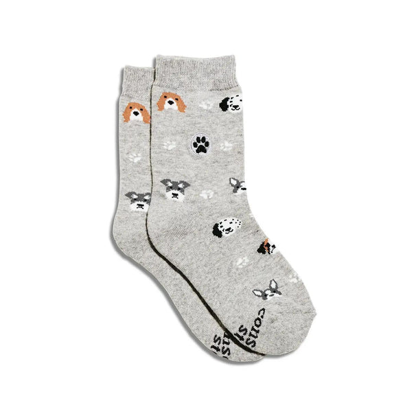 Organic Cotton Kids Socks that Save Dogs