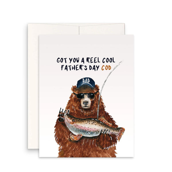 Bear Father's Day Cod Card
