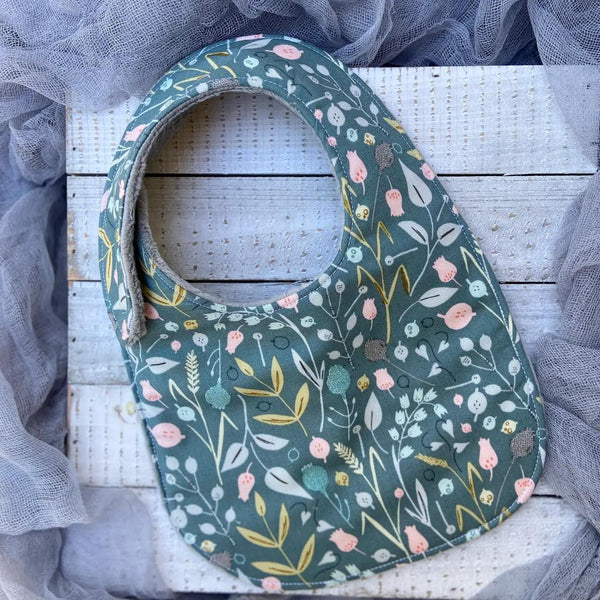 Ditzy Floral Bib