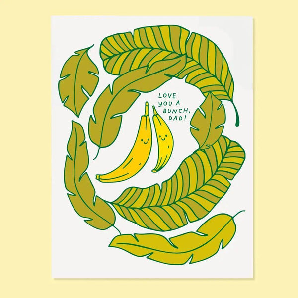 Banana Dad Card
