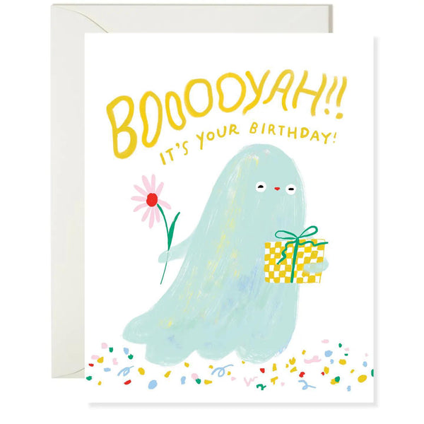 Boo-yah Birthday Card