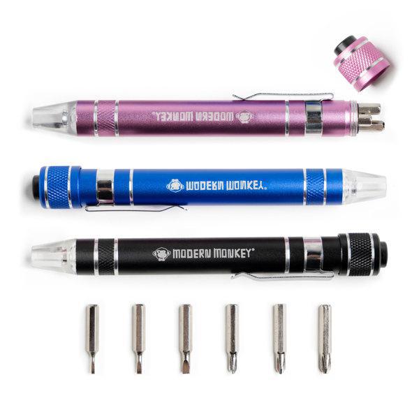 6-In-1 Mini LED Screwdriver