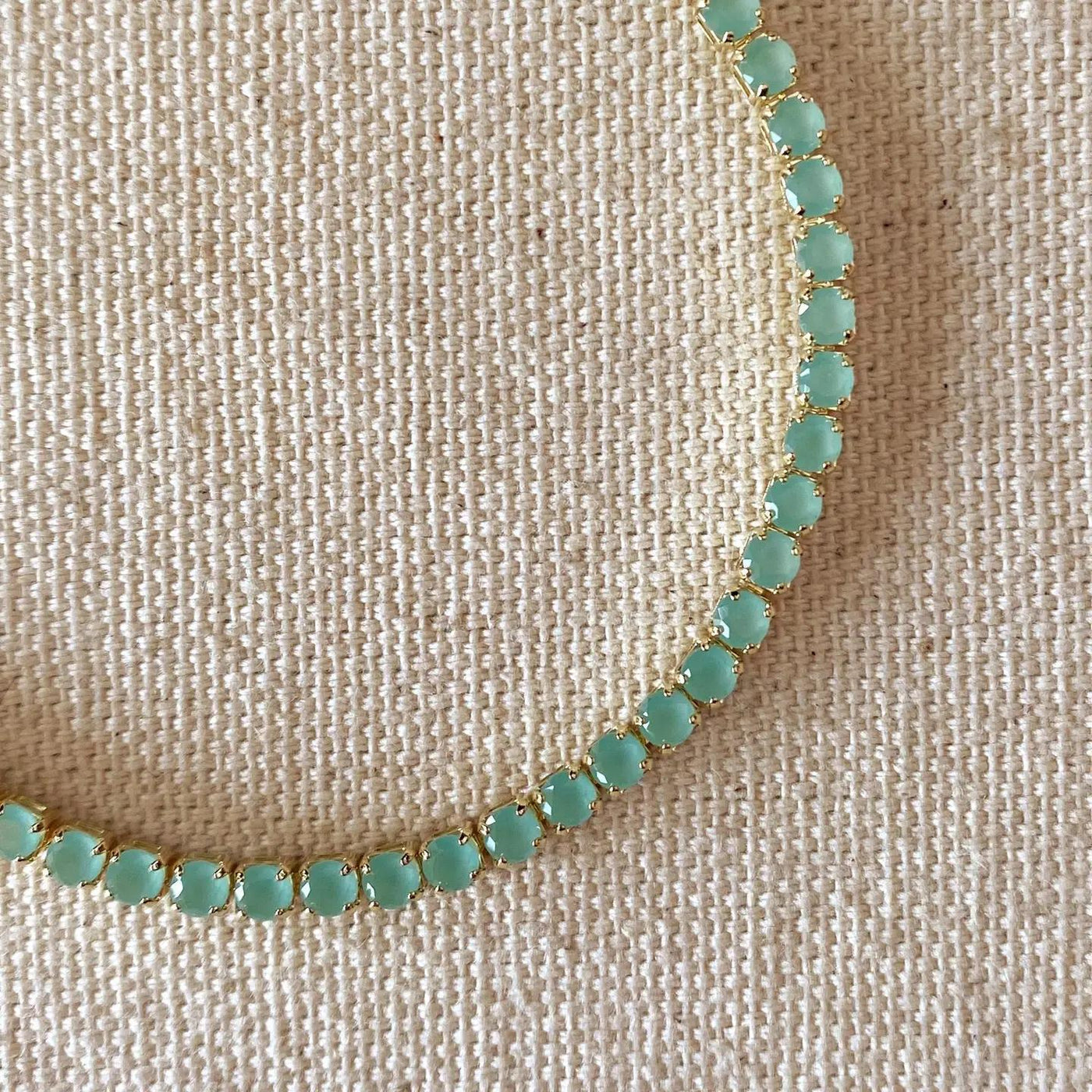 18k Gold Filled 3mm Cubic Zirconia Bracelet (2 Colors)