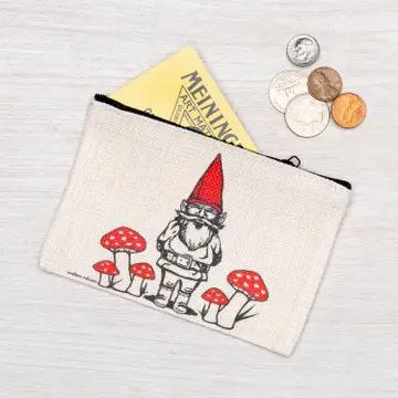 Gnome Zipper Pouch
