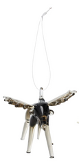 Glass Forest Animal Ornament