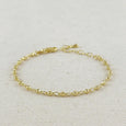 18K Gold Filled 2.5mm Beaded Bracelet
