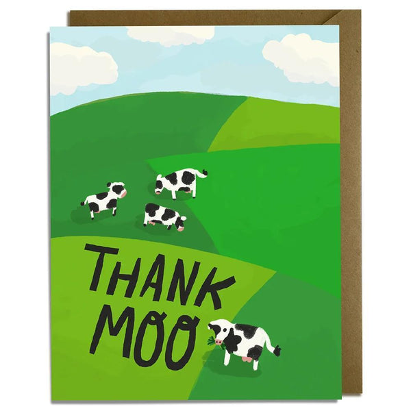 Thank Moo Cows Thank You Cards - Box of 8