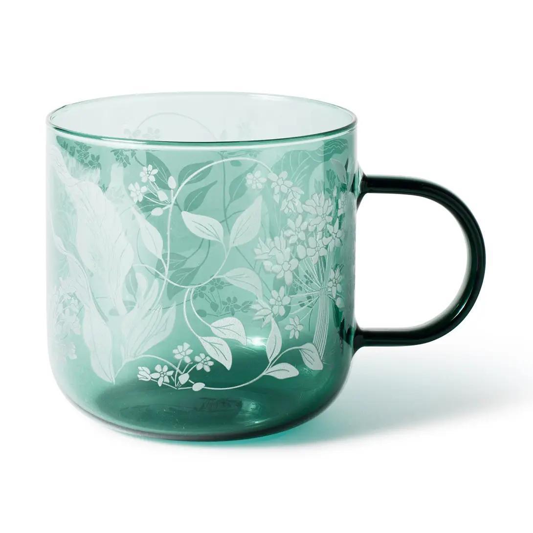 Nouveau Glass Mug