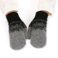 Winter Warm Knitted Plush Mittens