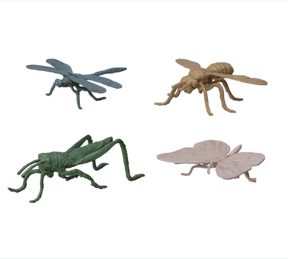Cast Metal Insects