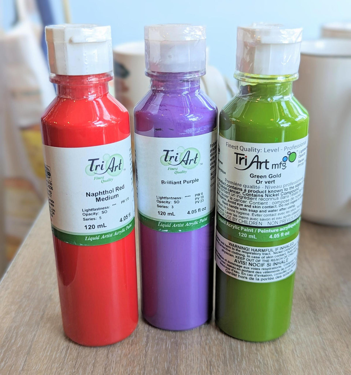 Tri-Art Liquid Acrylic Paint - Main Image