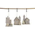 Light-Up Paper House Ornament