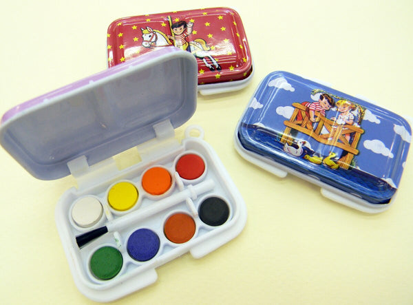 8-Color Mini Watercolor Set