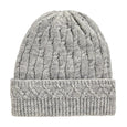Cable Knit Hat made from Recycled Yarn (4 colors to choose from!)