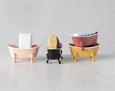 White Rim Tub Soap Dish (4 Colors to Choose From!)