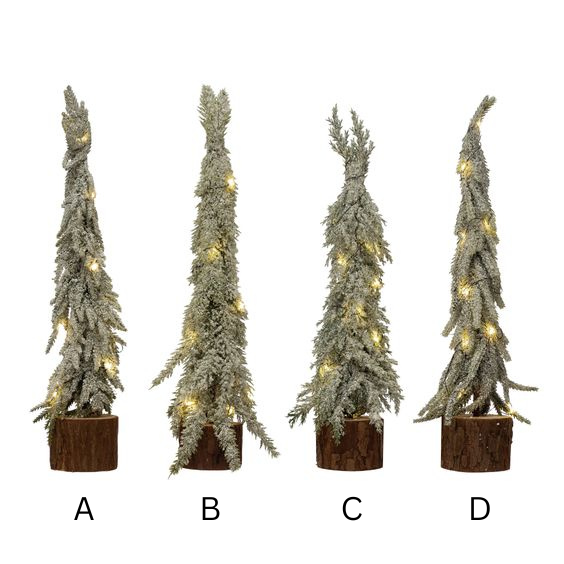 Light Up Faux Fir Trees (4 styles to Choose From!)