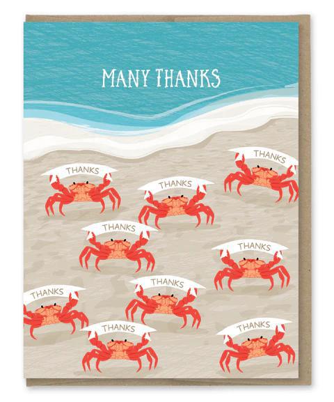 Many Thanks Card