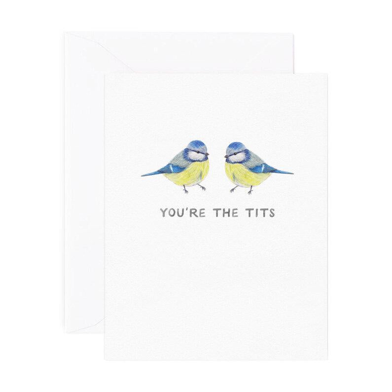 You're The Tits Friendship Card