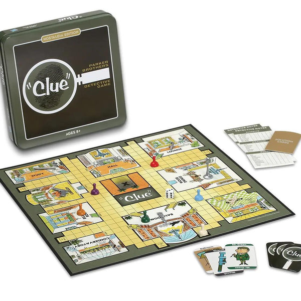 Clue Game in a Nostalgia Tin