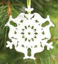 Deer Snowflake Ornament