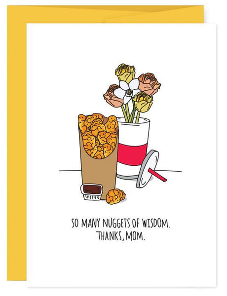 Nuggets of Wisdom, Mom Card